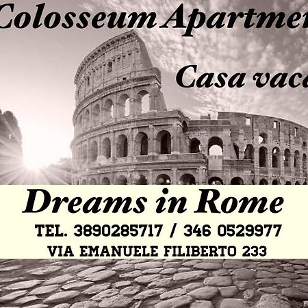 Dreams In Rome - Colosseum Apartment Exterior foto